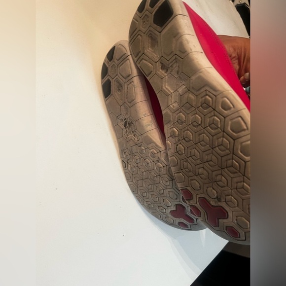 Nike Women's Free 4.0 v4 642200 678 Running Shoes Sz 9 Vivid Pink/White - Picture 7 of 8